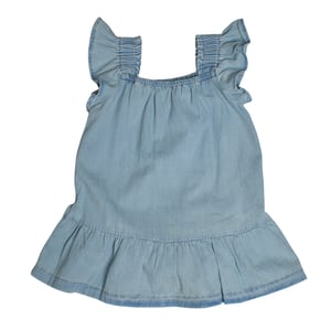 2-teiliges Jeanskleid- und Höschenset 602112 für Baby-Mädchen