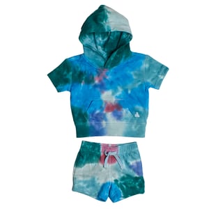 Kurzarm-Sweatshirt und Shorts-Set 825432 für Baby Jungen