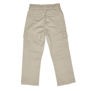 Mädchen-Cargohose mit elastischem Bund 741056
