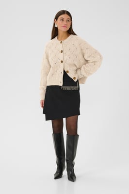 Strickjacke CUkimmy Strickjacke Oversize fit offwhite