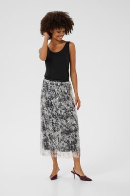 Rock CUwilma Rock Straight fit grey white