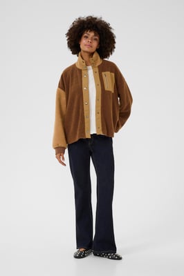 Jacke CUtally Jacke Oversize fit brown