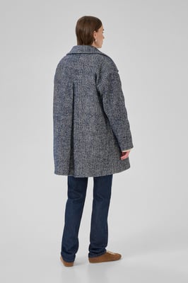 Jacke MaggieMW Jacke Baggy fit blue white