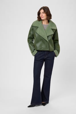 Jacke CUlenny Jacke Oversize fit green