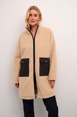 Jacke CUtally Jacke Oversize fit beige