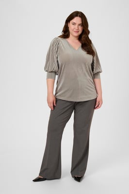 Langarm-Bluse KCcacanna Langarm-Bluse Regular fit grey