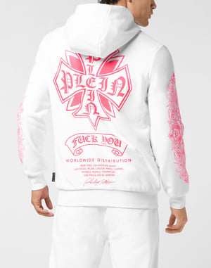 Zip Hoodie Puffy Chrome Crest