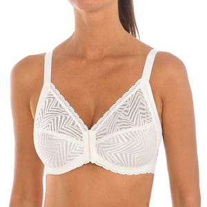 P08GB Damen-BH ohne Bügel mit elastischen Seiten, bequemes und anpassungsfähiges Design für Damen