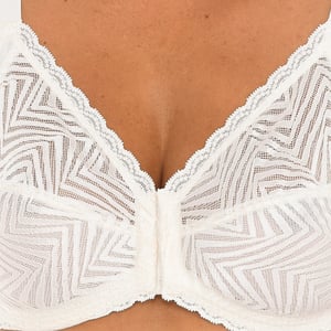 P08GB Damen-BH ohne Bügel mit elastischen Seiten, bequemes und anpassungsfähiges Design für Damen