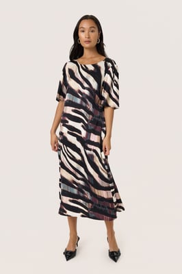 Kleid SLCiela Kleid Gerade Passform animal