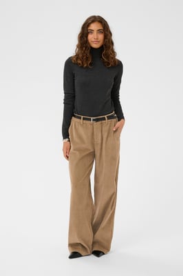 Casual Hose CUbaela Casual Hose Loose fit beige