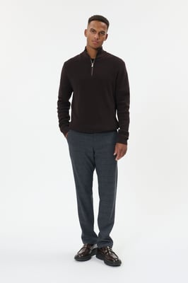 Casual Hose MAPristu Casual Hose Gerade Passform navy