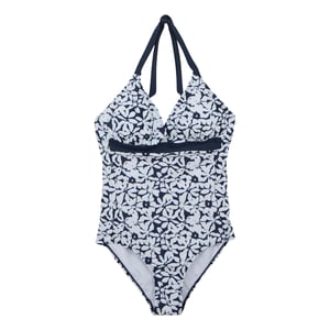 Regatta - "Flavia II" Badeanzug für Damen (Marineblau/Weiß)
