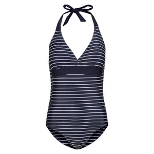 Regatta - "Flavia II" Badeanzug für Damen (Marineblau/Weiß)
