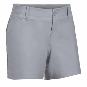 Under Armour Links 4-Zoll Damen Golfshorts in Grau
