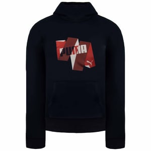 Puma Grafik Kinder Navy Hoodie