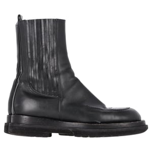 Magda Butrym Chelsea-Stiefeletten aus schwarzem Leder