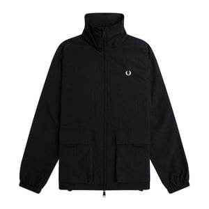 Fred Perry - Jacke für Herren, Aufgesetzte Tasche (Schwarz)