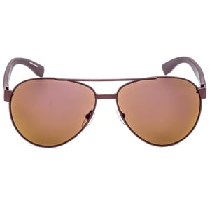 Lacoste - Matt-Sonnenbrille für Herren (Braun)
