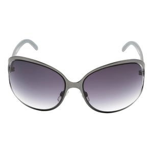 Calvin Klein - Oval-Sonnenbrille für Damen (Grau)