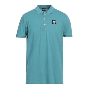 Diesel - "T-Harry" Poloshirt für Herren, Reißverschluss (Blau)