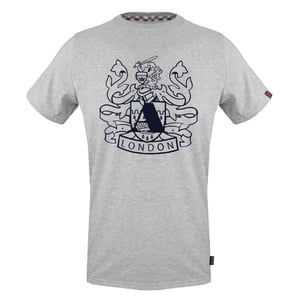 Aquascutum - "Aldis" T-Shirt für Herren (Grau)