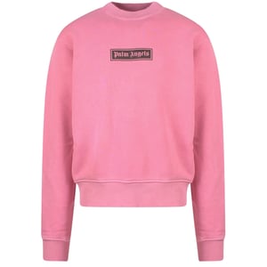 Palm Angels - Gd Box Logo - Rundhalsausschnitt In Rosa