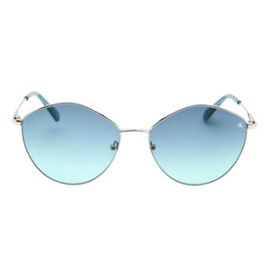 Calvin Klein Damen Sonnenbrille (Blau/Silber)