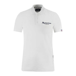 Aquascutum Unisex Erwachsene London Klassisches Poloshirt (Weiß)