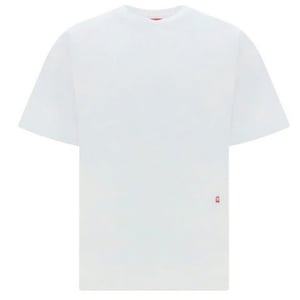 Diesel - T-Shirt für Herren/Damen Unisex, Logo (Weiß)