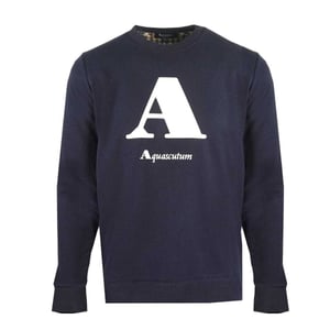 Aquascutum - Sweatshirt für Herren/Damen Unisex (Marine)