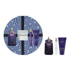 Mugler Alien Eau De Parfum 60ml, Körperlotion 50ml + Eau De Parfum 10ml Geschenkset