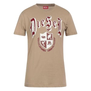 Diesel Unisex Erwachsene Mittelalter T-Shirt (Beige)
