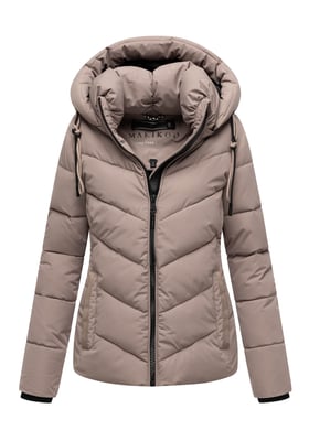 Marikoo Damen Winterjacke Sahnemausii XVI mit abnehmbarer Kapuze