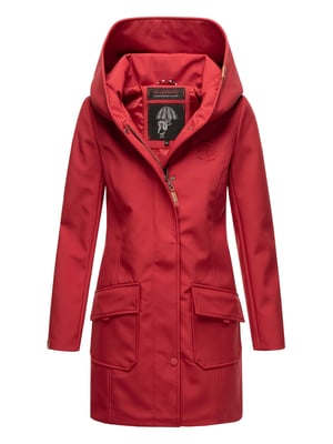 Marikoo Damen Softshelljacke – Mayleen, wasserabweisend mit Kapuze