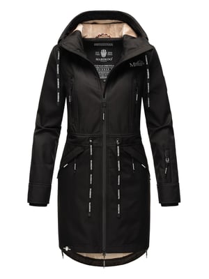 Marikoo Damen Softshelljacke – Racquellee mit Kapuze & Fleecefutter