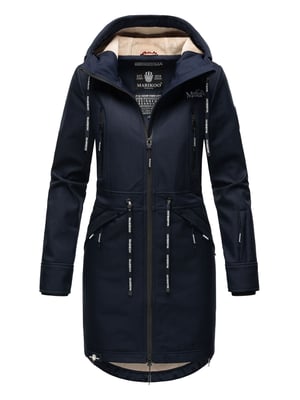 Marikoo Damen Softshelljacke – Racquellee mit Kapuze & Fleecefutter