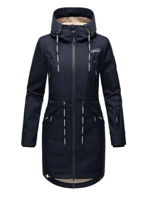 Marikoo Damen Softshelljacke – Racquellee mit Kapuze & Fleecefutter