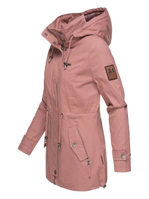 Marikoo leichte Damen Übergangsjacke mit abnehmbarer Kapuze