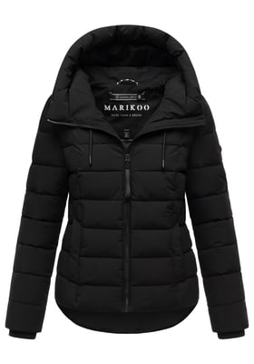 Marikoo Damen Steppjacke Tayenaa mit Kapuze & warmem Fleecefutter