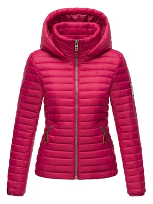Marikoo Damen Steppjacke – Löwenbaby, leicht mit abnehmbarer Kapuze