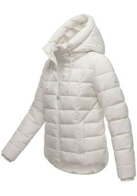 Marikoo Damen Steppjacke Tayenaa mit Kapuze & warmem Fleecefutter