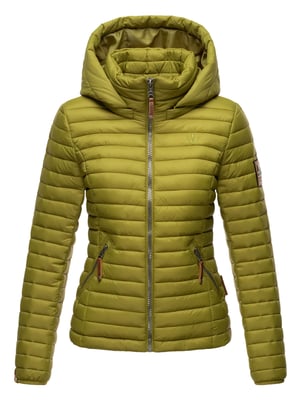 Marikoo Damen Steppjacke – Löwenbaby, leicht mit abnehmbarer Kapuze