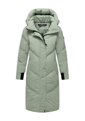 Marikoo Damen Steppmantel Teonaa mit Kapuze & sportlich-elegantem Look