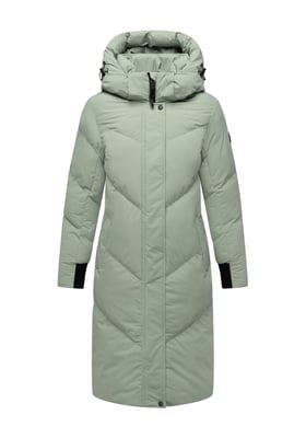 Marikoo Damen Steppmantel Teonaa mit Kapuze & sportlich-elegantem Look