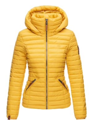 Marikoo Damen Steppjacke – Löwenbaby, leicht mit abnehmbarer Kapuze
