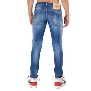 DSquared2 Herren Cropped Slim Jeans (Blau)