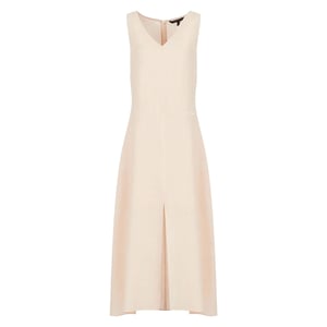 Armani Exchange Damen V-Ausschnitt Jumpsuit (Nude)