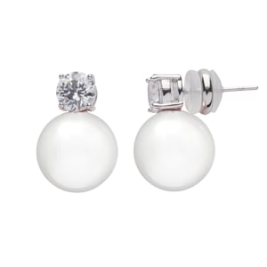 US Polo Assn Jewellery – Maisie – Rhodium-Ohrringe