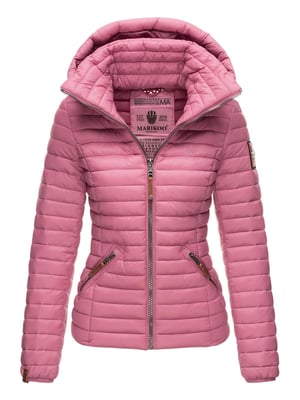 Marikoo Damen Steppjacke – Löwenbaby, leicht mit abnehmbarer Kapuze